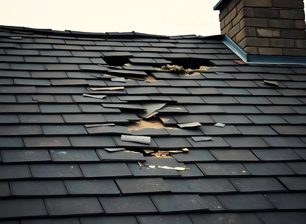 How to Repair Broken Roof Slates